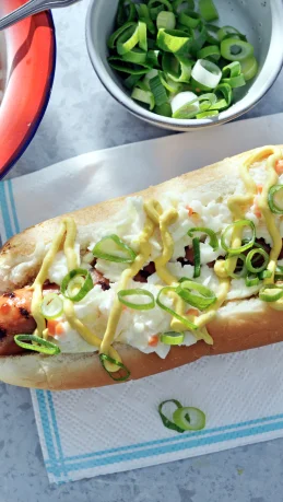 Southern Slaw Dogs