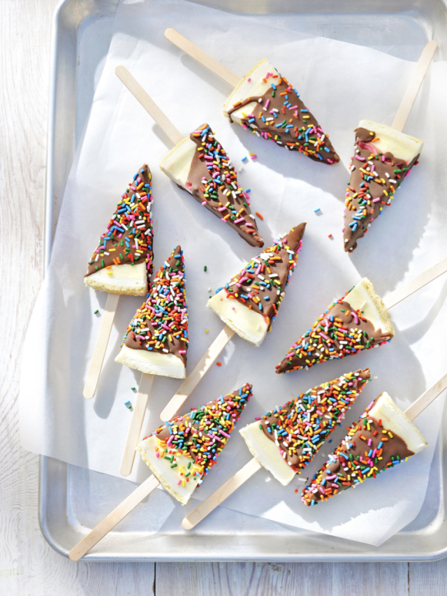 Frozen Cheesecake On a Stick Savory