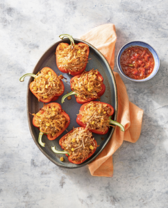 Pulled Pork Stuffed Peppers