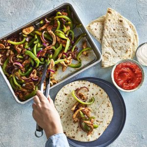 chicken fajitas