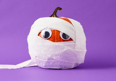 mummy pumpkins