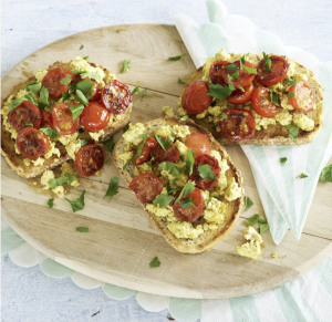 Scrambled Tofu with Tomatoes