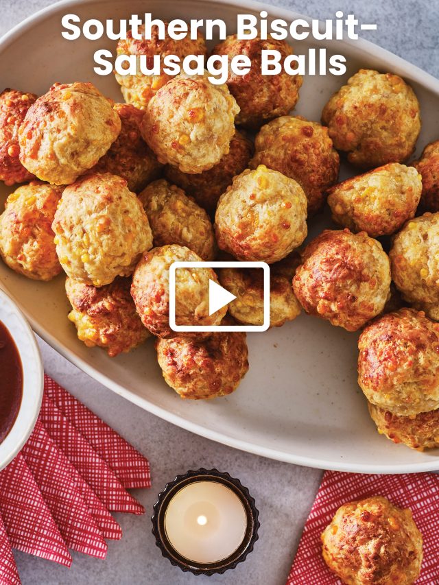 Southern BiscuitSausage Balls Savory