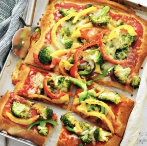 Broccoli Pizza Supreme  