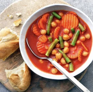 Tomato and Chickpea Soup 