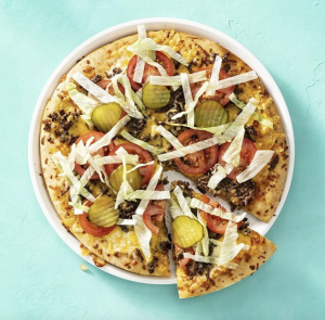 Cheeseburger Pizza  