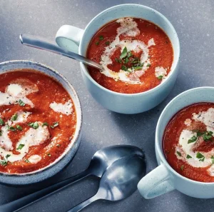 Oven-Roasted Tomato-Garlic Soup