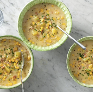 Creamy Corn and Bacon Chowder