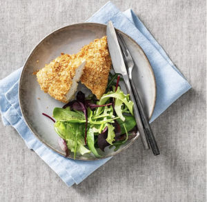 Air-Fried Crispy Chicken Cutlets 
