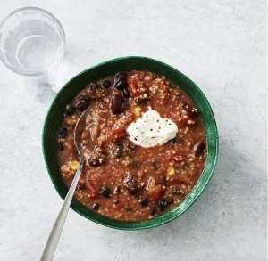 Clean-Out-the-Pantry Vegetarian Chili