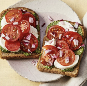 Caprese Avocado Toast