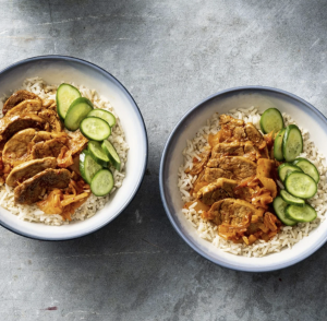 Spicy Pork Rice Bowl