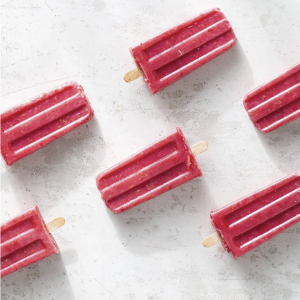 Raspberry Yogurt Pops