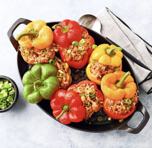 Jambalaya-Stuffed Peppers