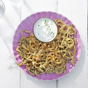 Air Fryer Squash Curly Fries with Za’atar 