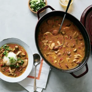 Weeknight Chicken and Sausage Gumbo