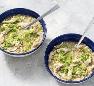 Instant Pot® Chicken and Rice Porridge