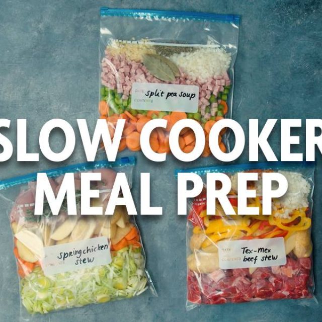 How to Meal Prep with Your Slow Cooker Savory