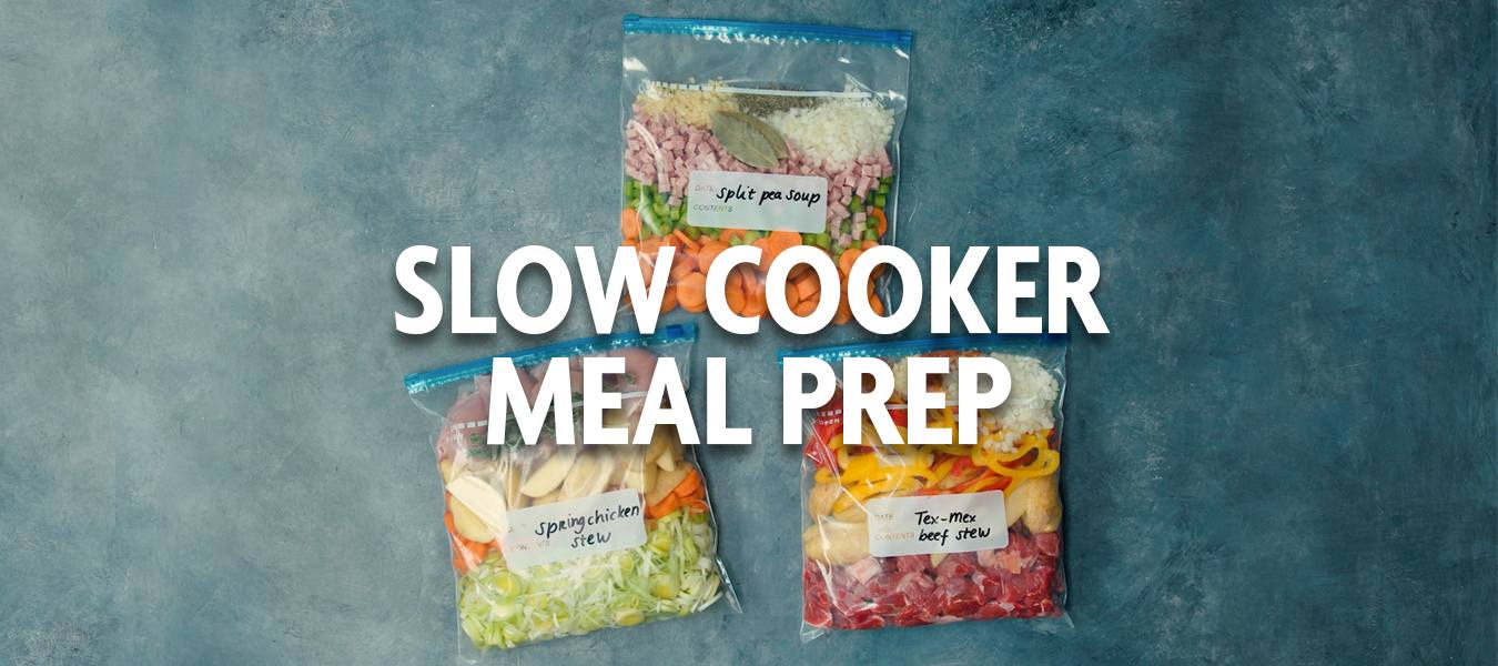 How to Meal Prep with Your Slow Cooker | Savory