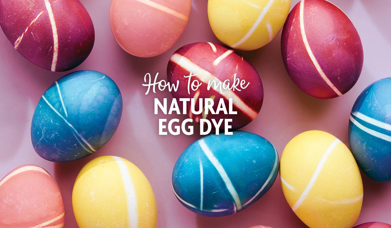 How to Naturally Dye Eggs Savory