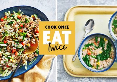 Cook Once, Eat Twice: Ground Turkey Fried Rice 3