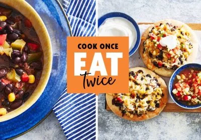 Cook once, Eat Twice: Instant Pot Black Bean Chili 3