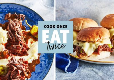 Cook Once, Eat Twice: Slow Cooker “Mississippi Roast” 3