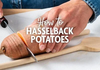 How to cut a Hasselback Potato 5