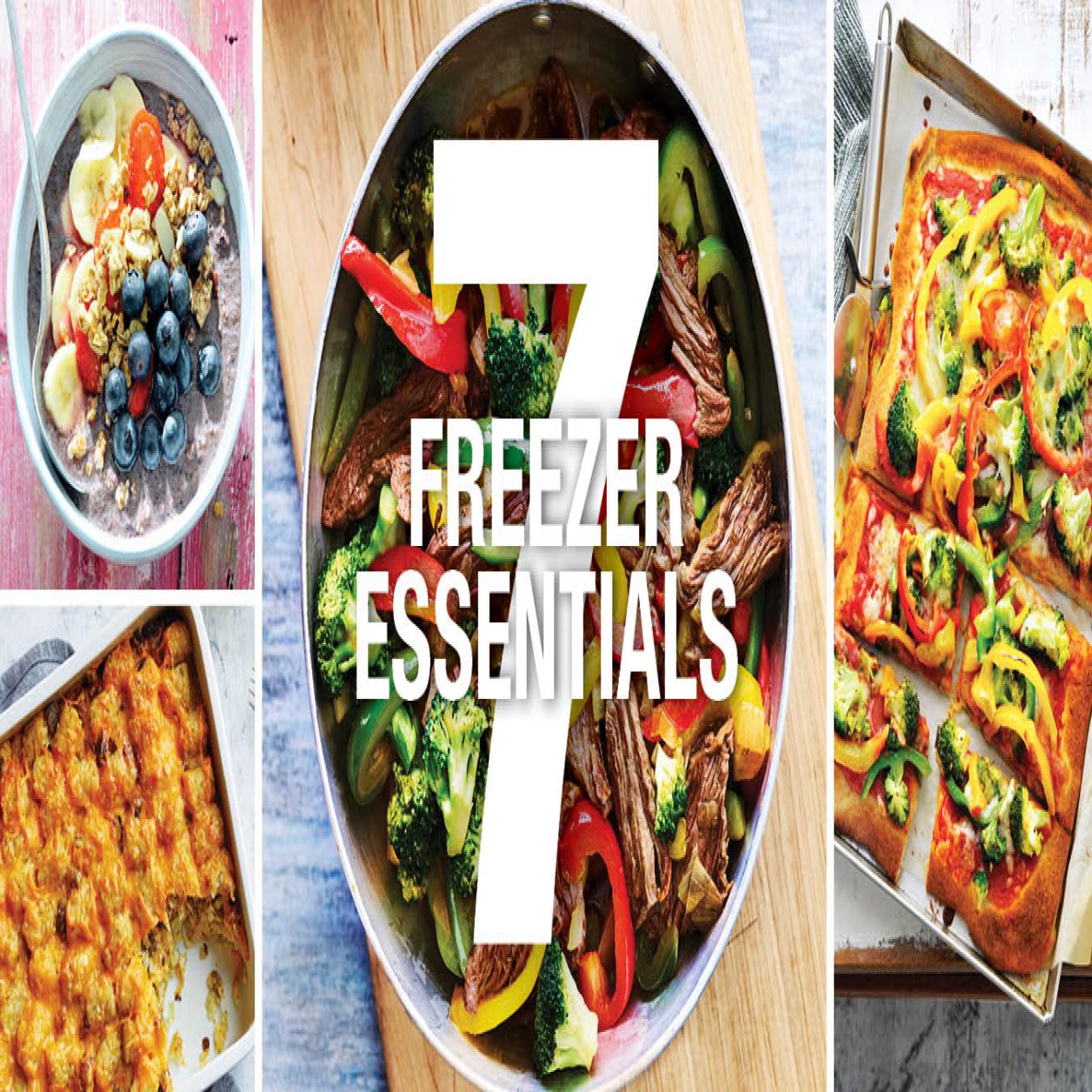 7 Freezer Essentials Savory