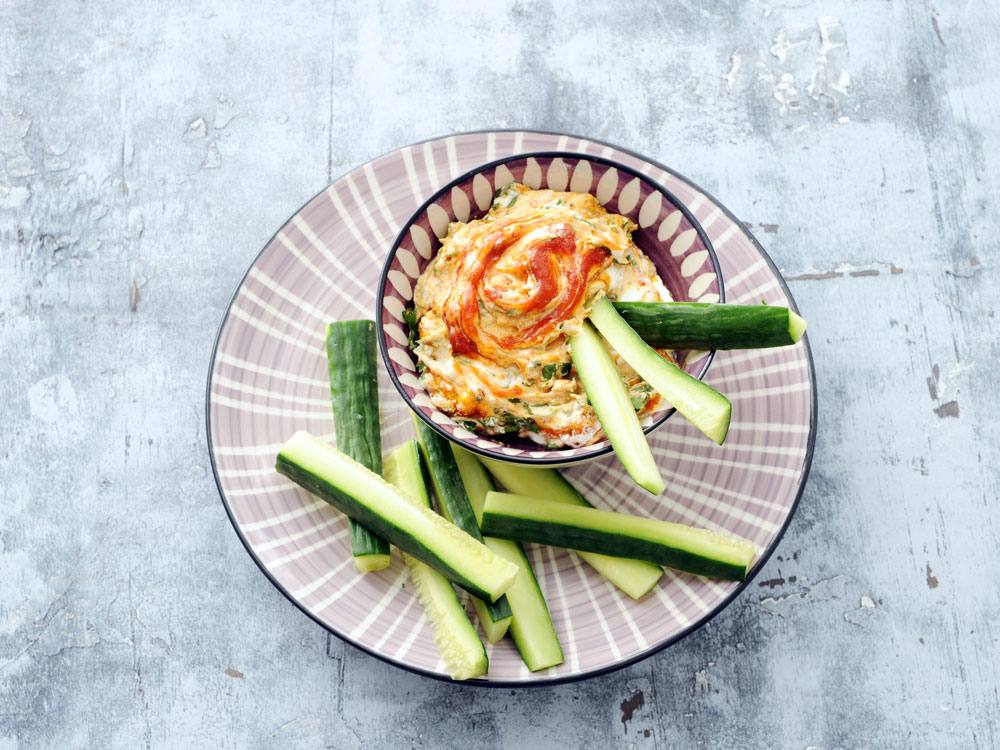 Curried Yogurt Dip Savory