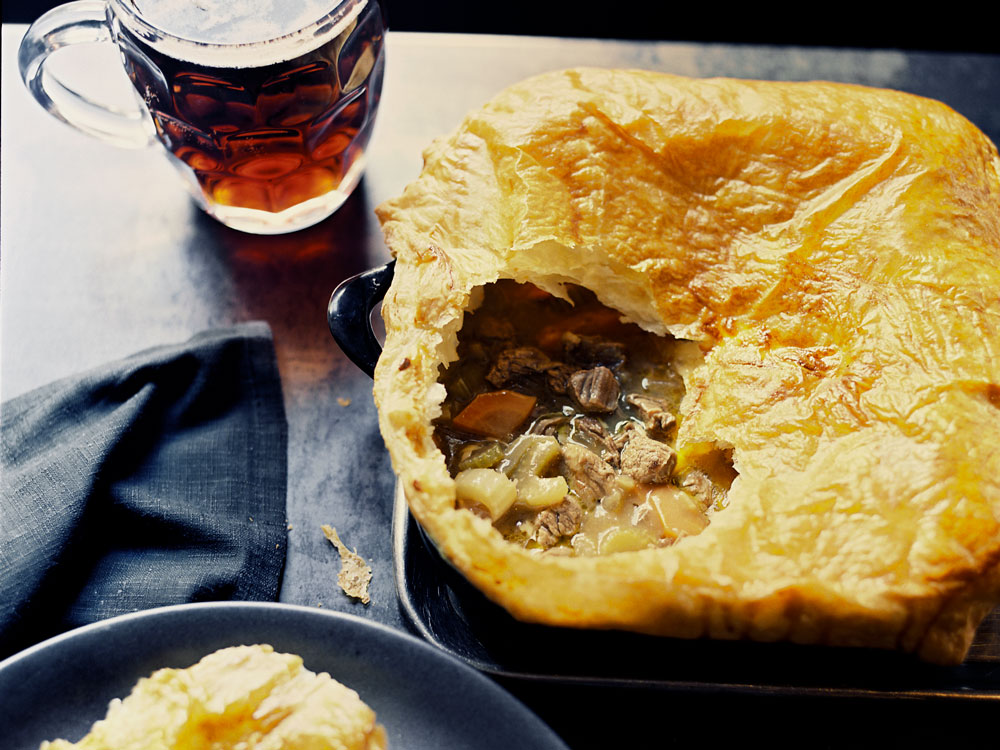 Beef and Beer Pie | Savory
