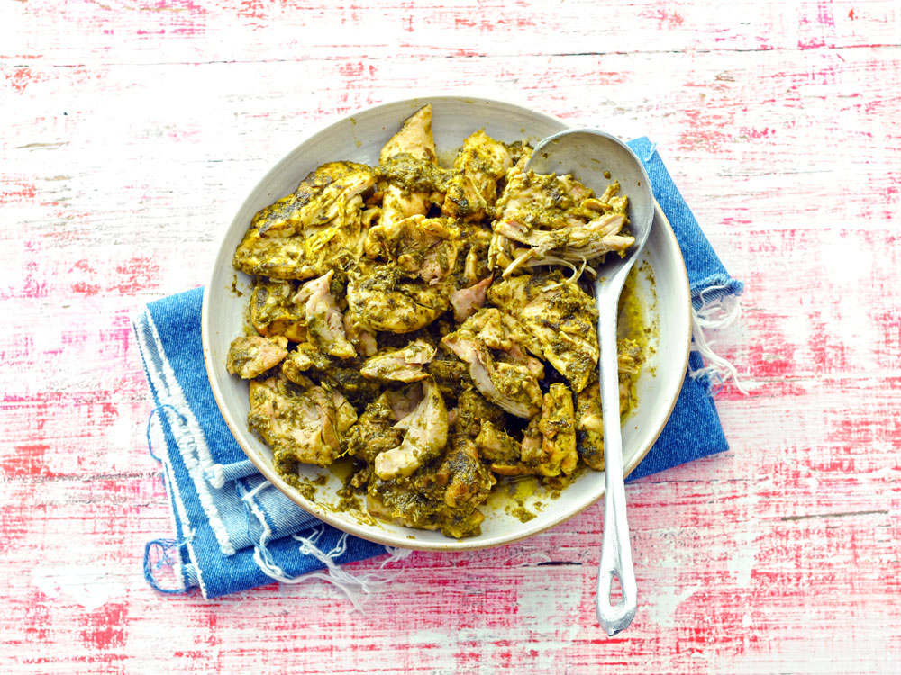 Slow Cooker Chicken Chili Verde | Savory