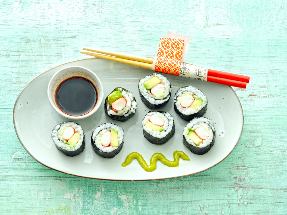 Crab Sushi Rolls | Savory