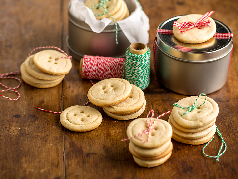 Stoneyfield® Button Sugar Cookies | Savory