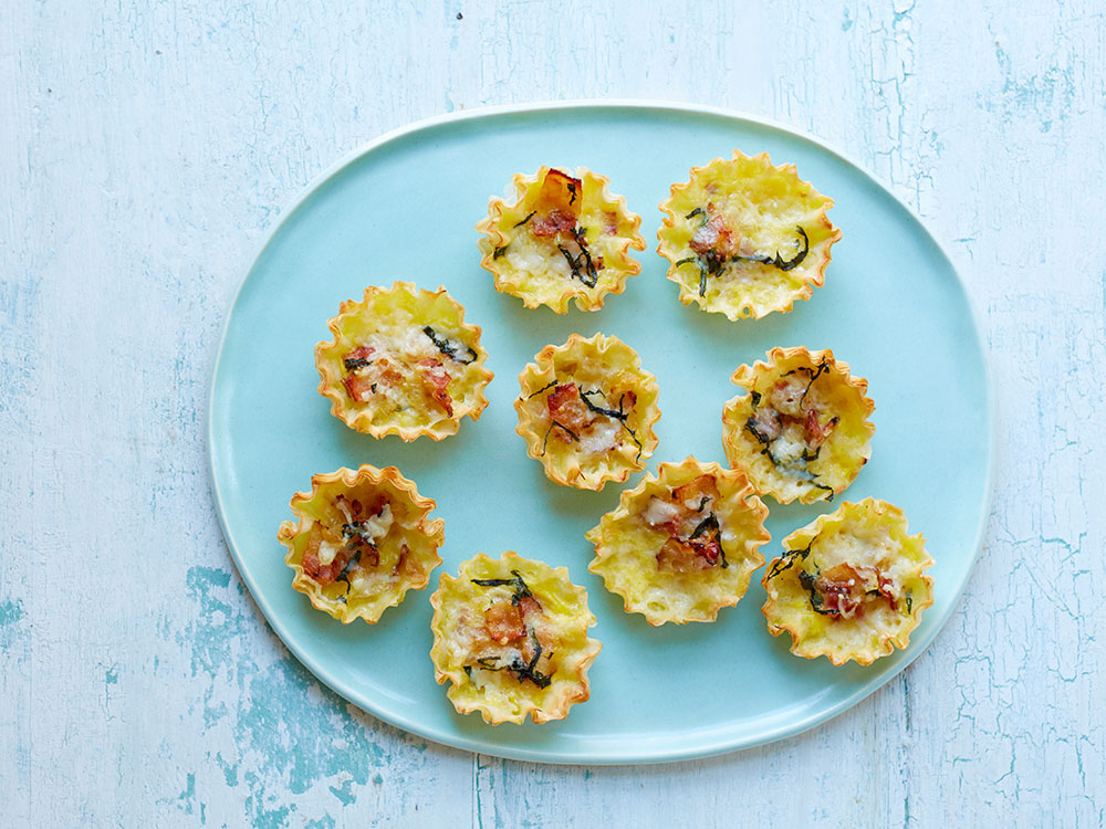 Mini Fillo Quiches | Savory