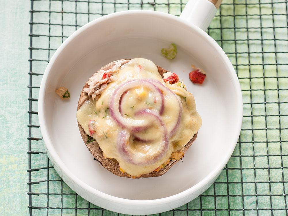 Portobella Tuna Melt | Savory