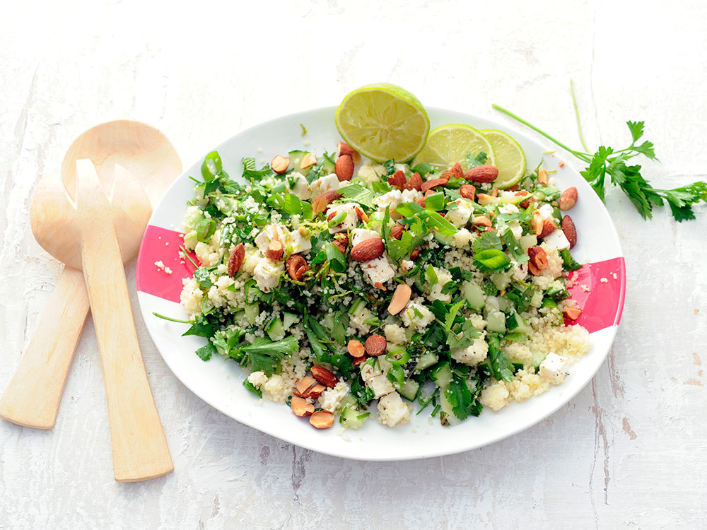 Couscous with Herbs and Feta | Savory