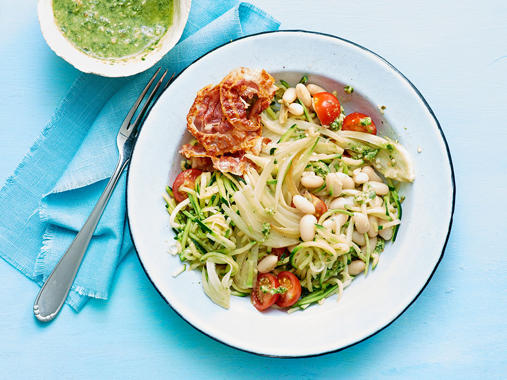 Zucchini Noodles with Pesto | Savory