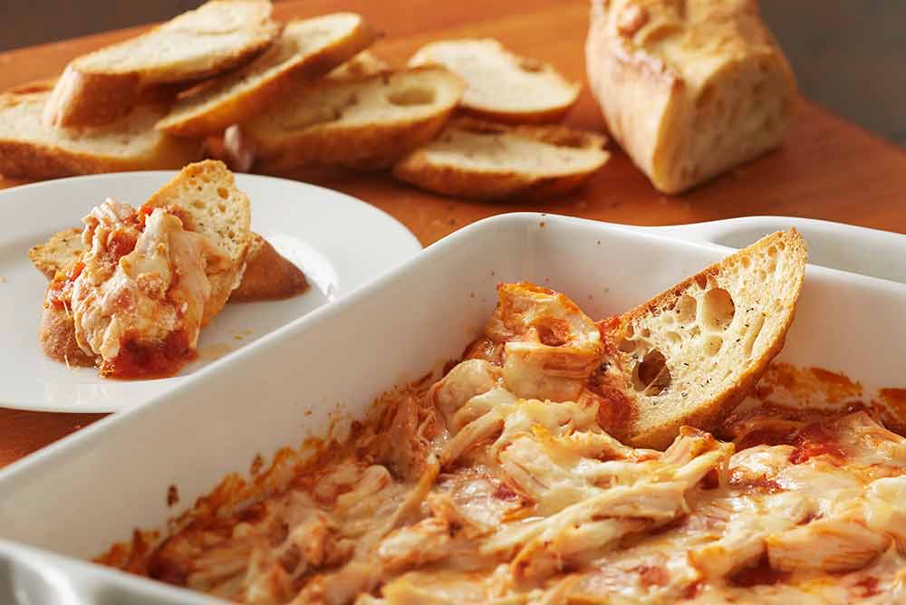 Parmesan Chicken Dip | Savory