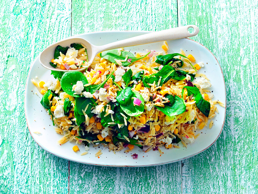 Easy Orzo Salad | Savory