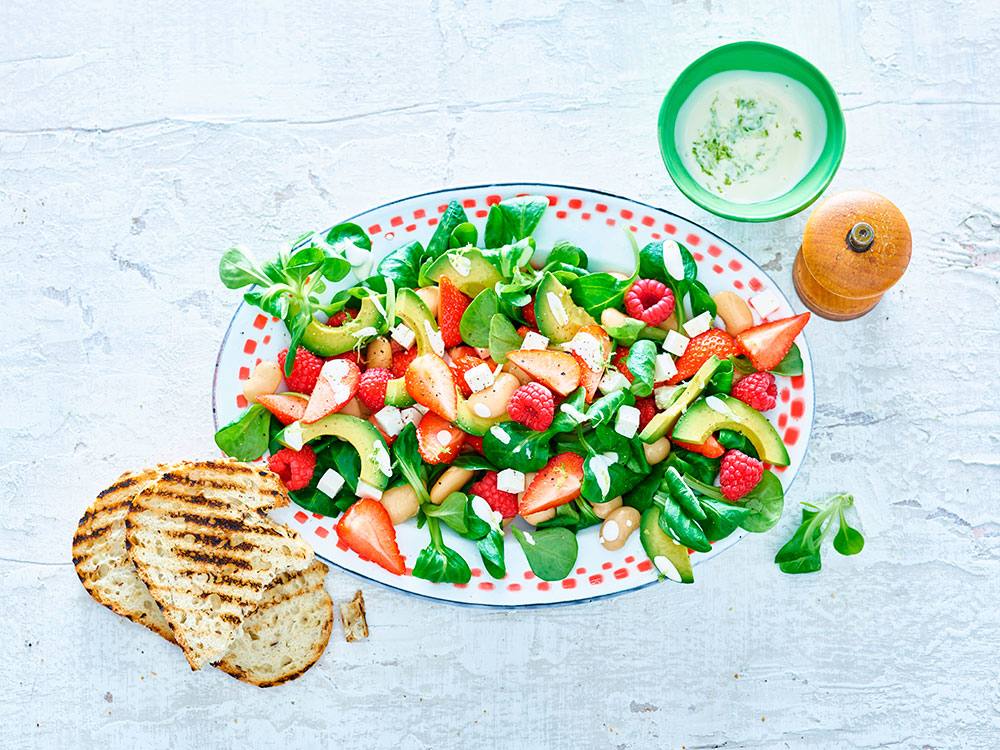 Avocado and Strawberry Salad | Savory