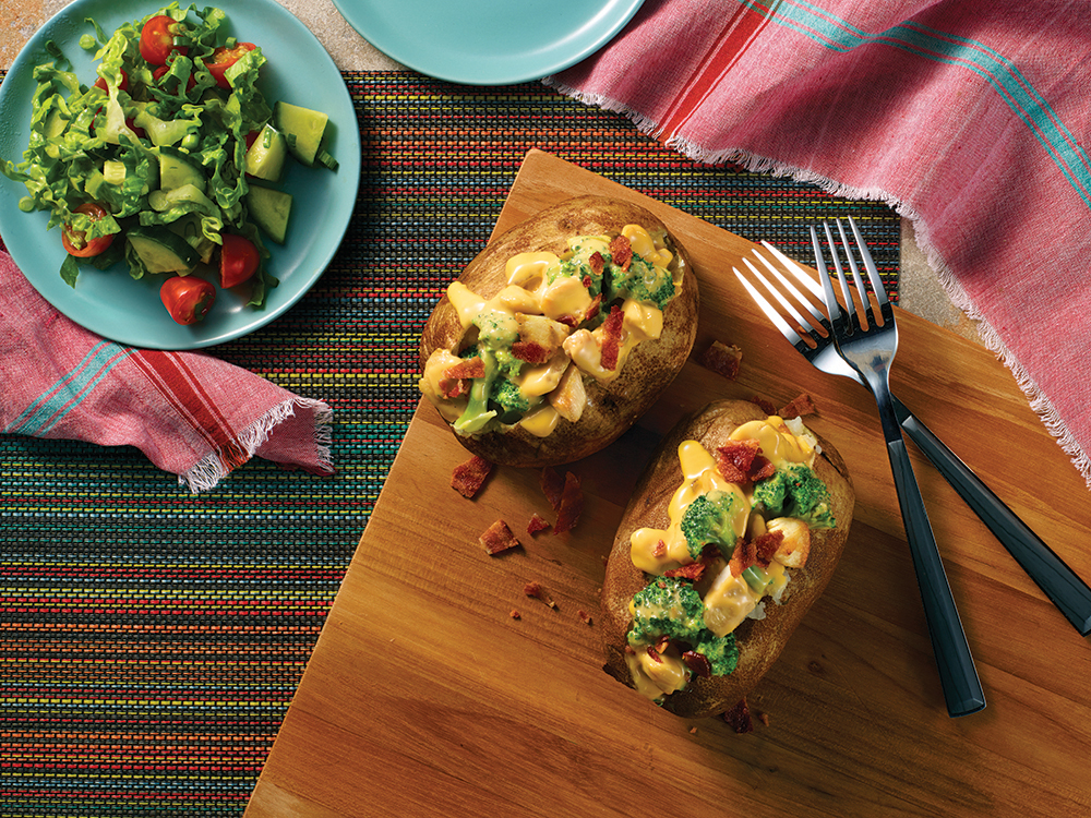 Velveeta® Slow Cooker Creamy Chicken & Bacon Potatoes | Savory