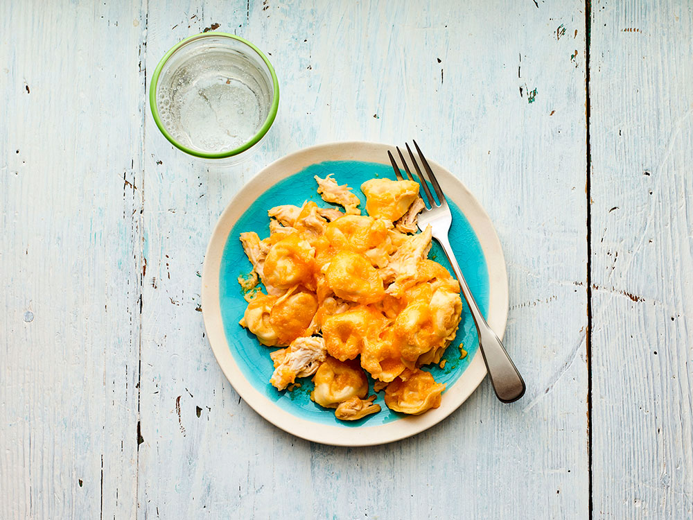 Mac and Cheese with Rotisserie Chicken | Savory