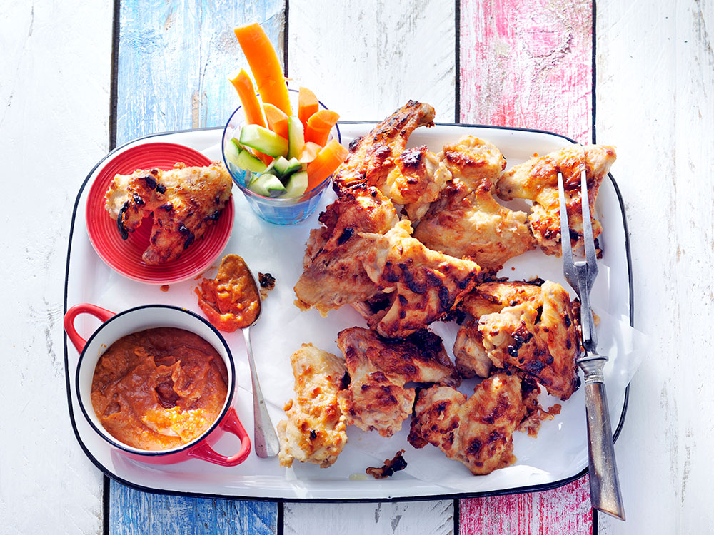 Chicken Satay Wings | Savory