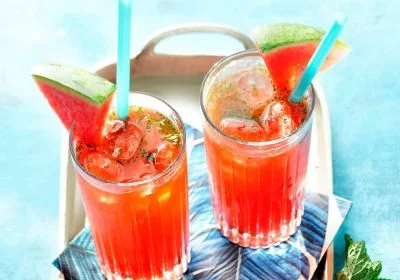 Watermelon-Raspberry Lemonade