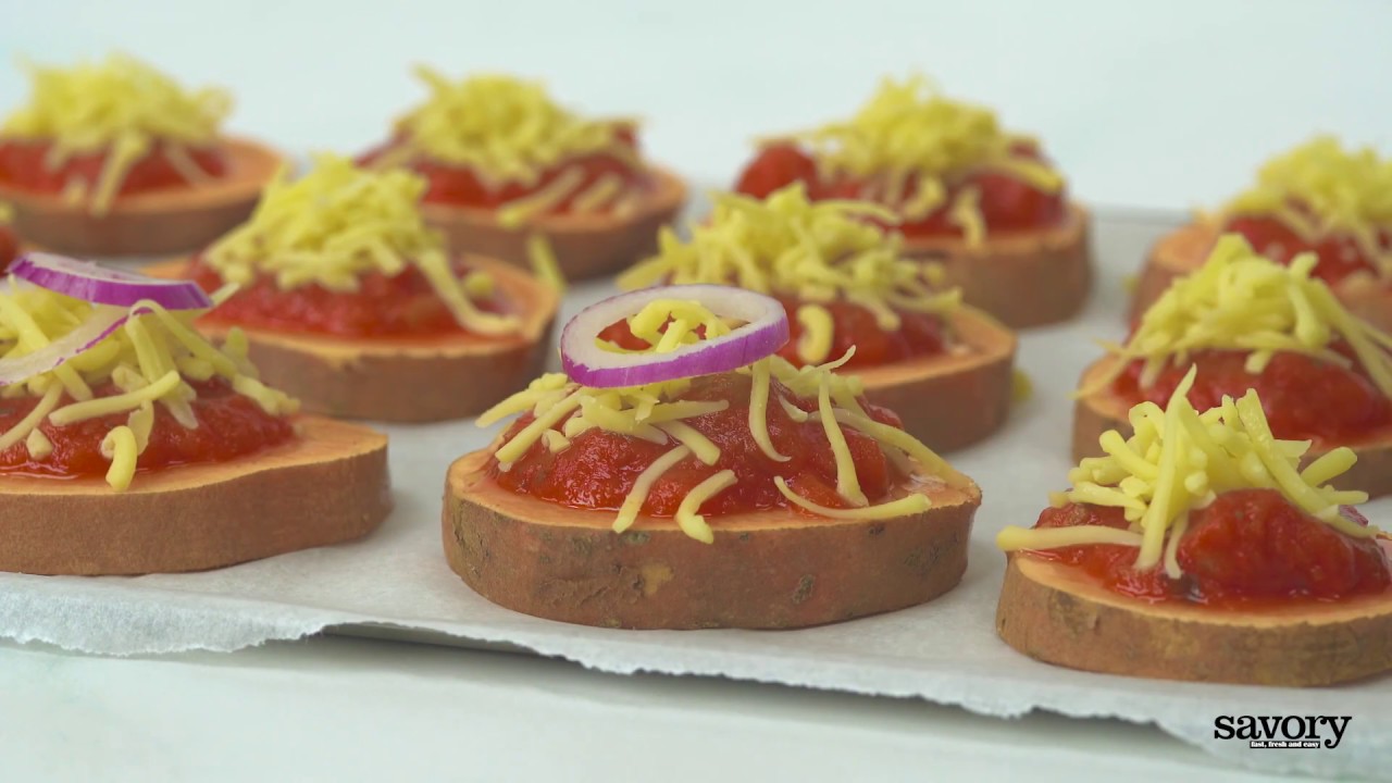 Sweet Potato Pizzas | Savory