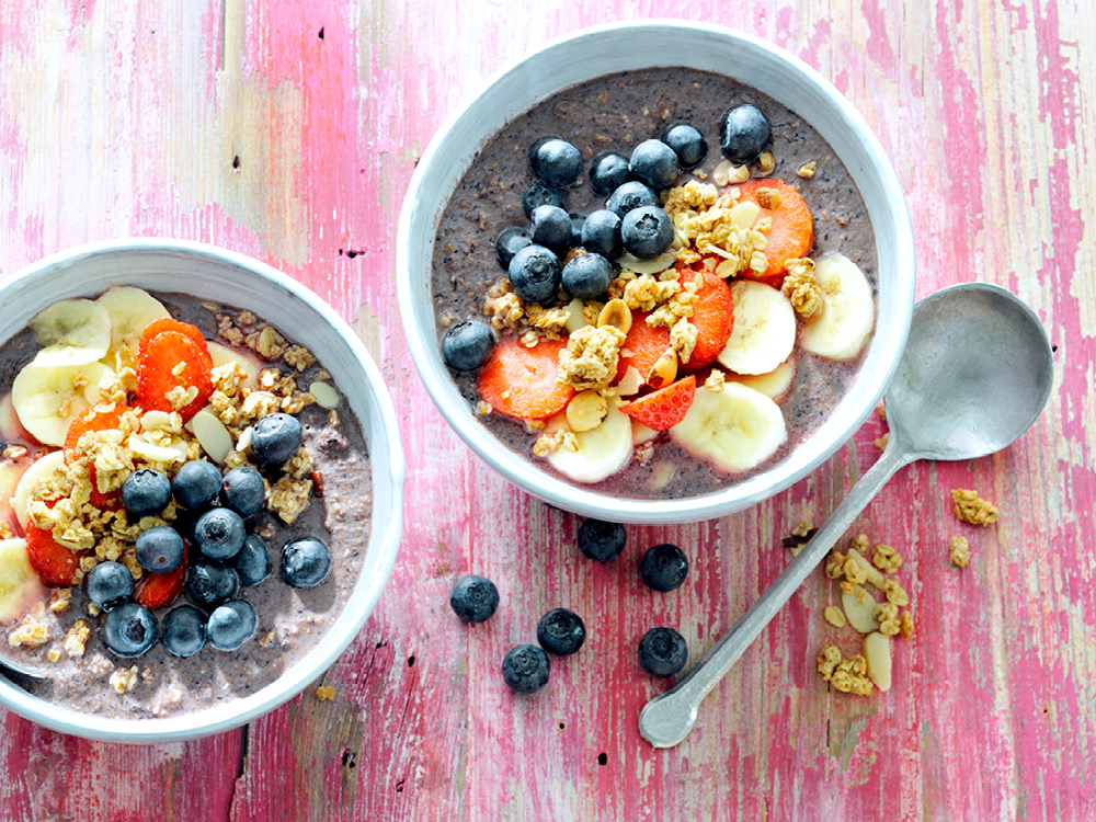 Blueberry Smoothie Bowl | Savory