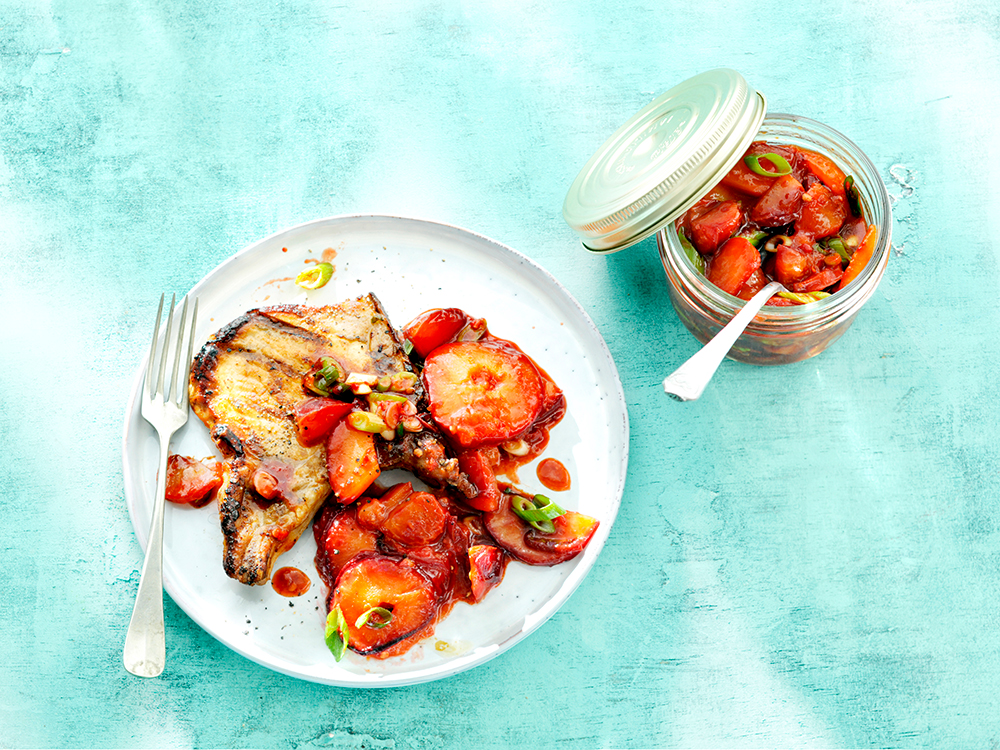 Spicy Plum Salsa | Savory