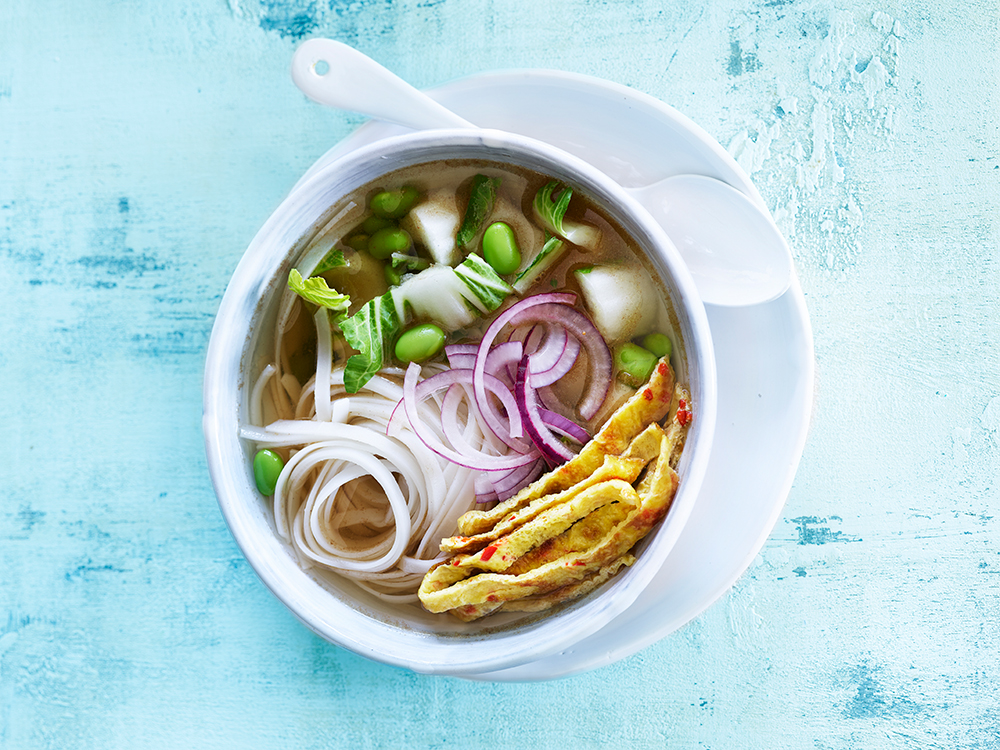 Asian Chicken Noodle Soup | Savory
