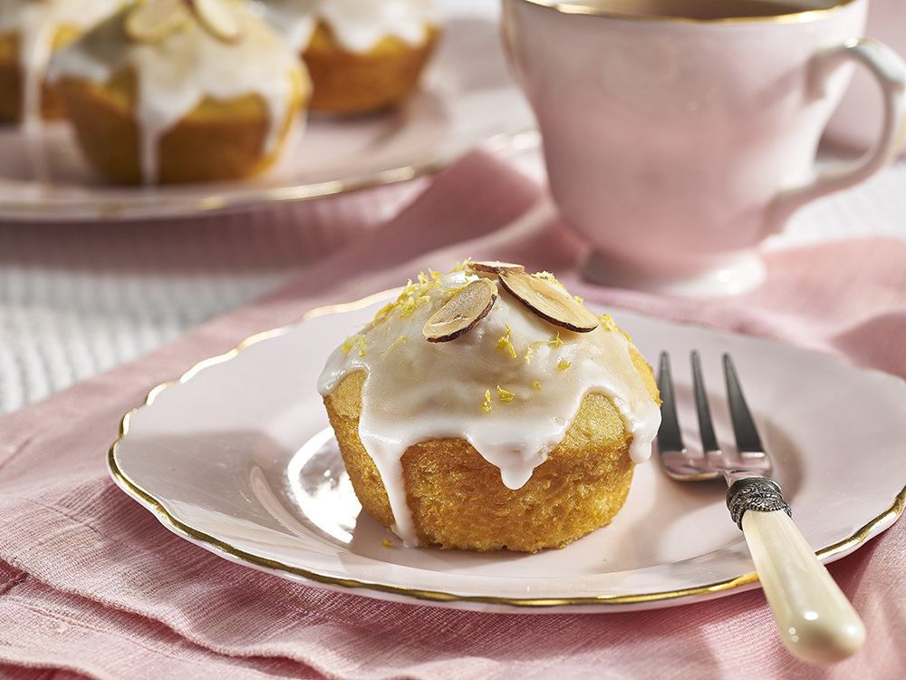 Duncan Hines® Lemon Almond Tea Cakes | Savory